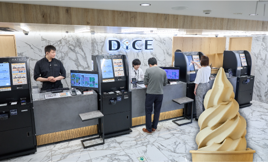 �l�b�g�J�t�F���J���I�P DiCE �r�ܓX