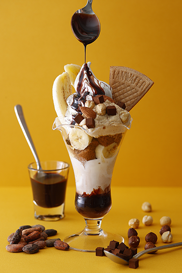 �o�i�i�ƃs�[�i�b�c�o�^�[�̃`���R���[�g�p�t�F