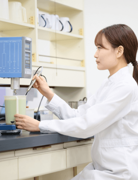 研究開発（ソフトクリームミックス）