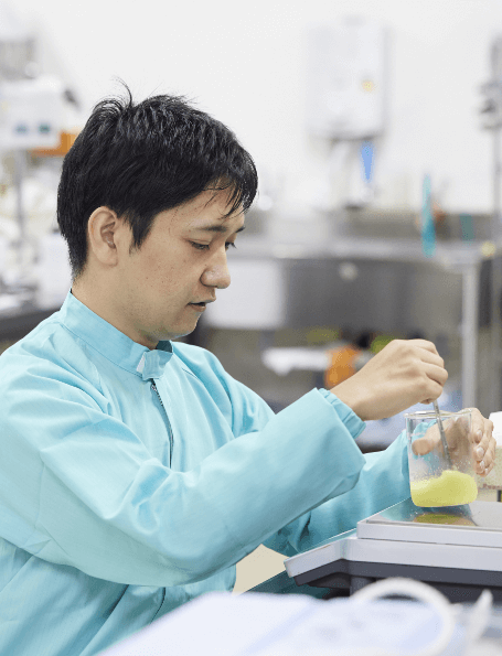 研究開発（フルーツプレパレーション）