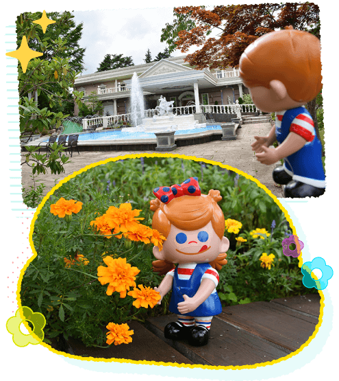 �����ɂ͍���L���ȃn�[�u���Y��Ȍi�F�������ς��I