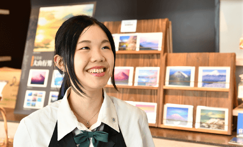 �ڂ̑O�ɍL����������x�m�R��\���I