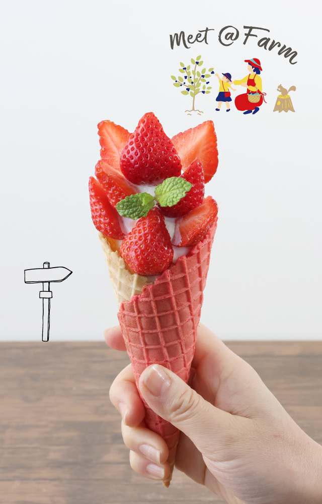 いちごショートパフェ